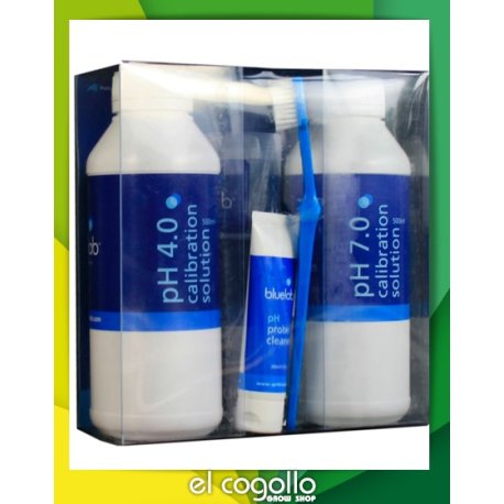 Kit de limpieza y calibración pH Bluelab