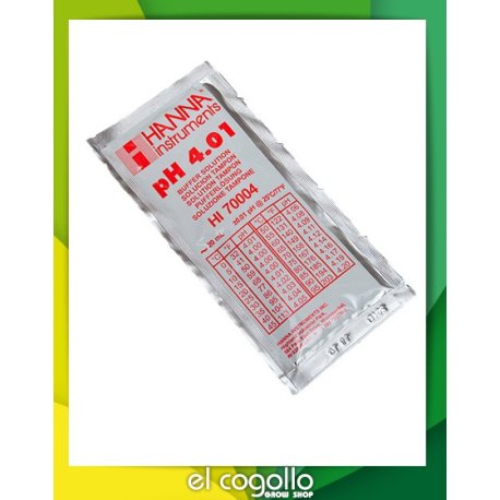 Líquido calibrador 20 ml. pH 4