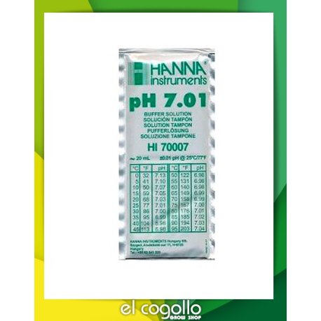 Liquido calibrador 20 ml. pH 7