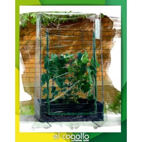 Cubierta plástica para minigrow bed