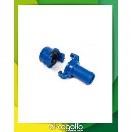 Unión rápida Geka 1" rosca hembra