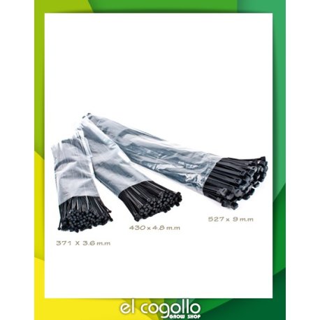 Brida negra 371x3,6 mm