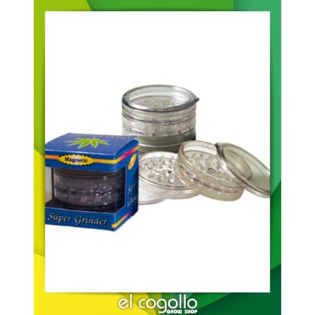 Grinder plástico 4 partes - 57 mm