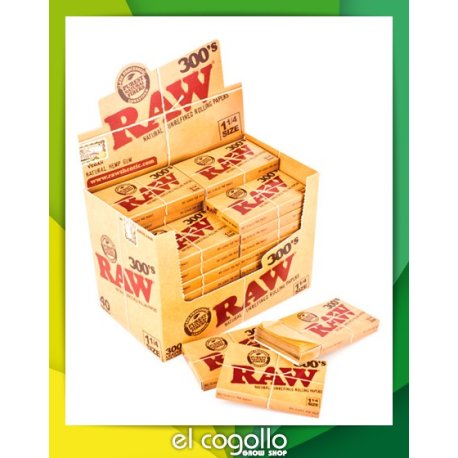 Papel Raw 300 1/4