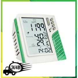 Medidor de CO2 Temperatura y Humedad VDL
