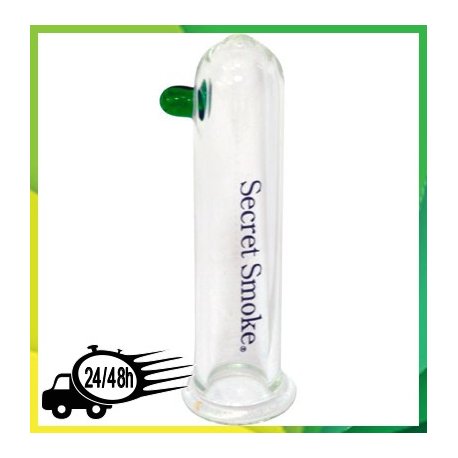 Tubo Extractor Secret Smoke Borosilicato