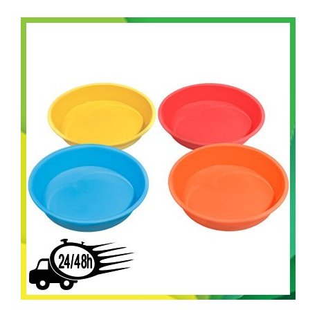 Platos Silicona BHO de colores