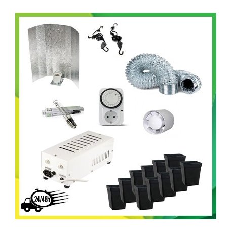 Kit cultivo interior 400W sin armario