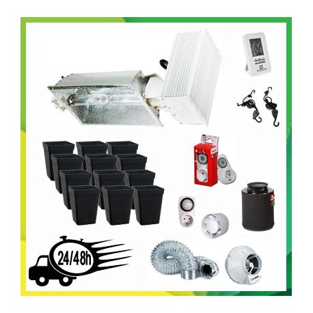 Kit Lec cultivo interior SolarMax 630W sin armario