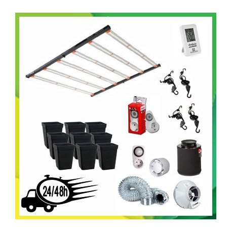 Kit cultivo Led Galaxy 340W Solux