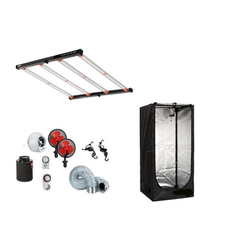 kit  cultivo interior completo Led Galaxy 340W