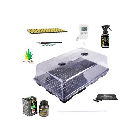 Kit esquejes Grande con luz y calefacción