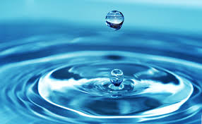 Gota de agua y onda