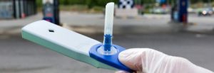 Testador de saliva para drogas Daeger