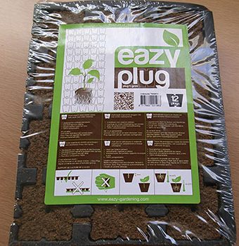Una buena germinacion de semillas de cannabis con eazy plug.