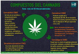Principales sustancias que componen el Cannabis