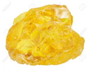 Roca de azufre