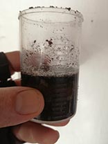 2 de agua destilada y 1 de sustrato